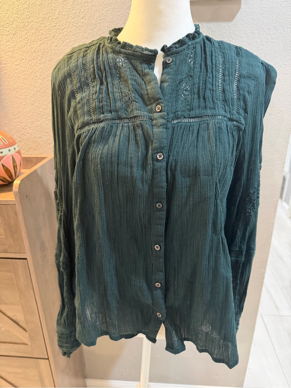 Free People Romantic Flowy blouse